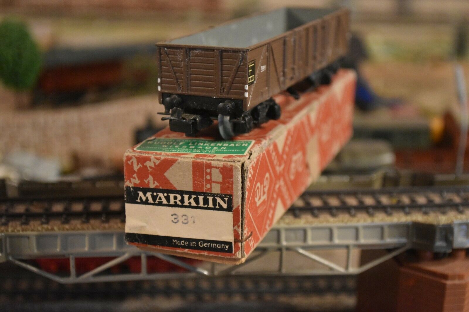 Rare MARKLIN Steam Engine Model 4112/D14 Early Century Vintage