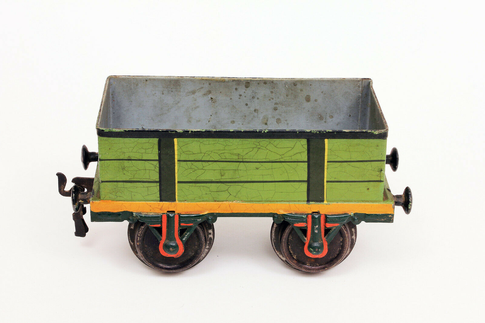 Vintage Marklin Gondola Freight Car 1 Ga Tinplate (2) - MarklinStop Shop